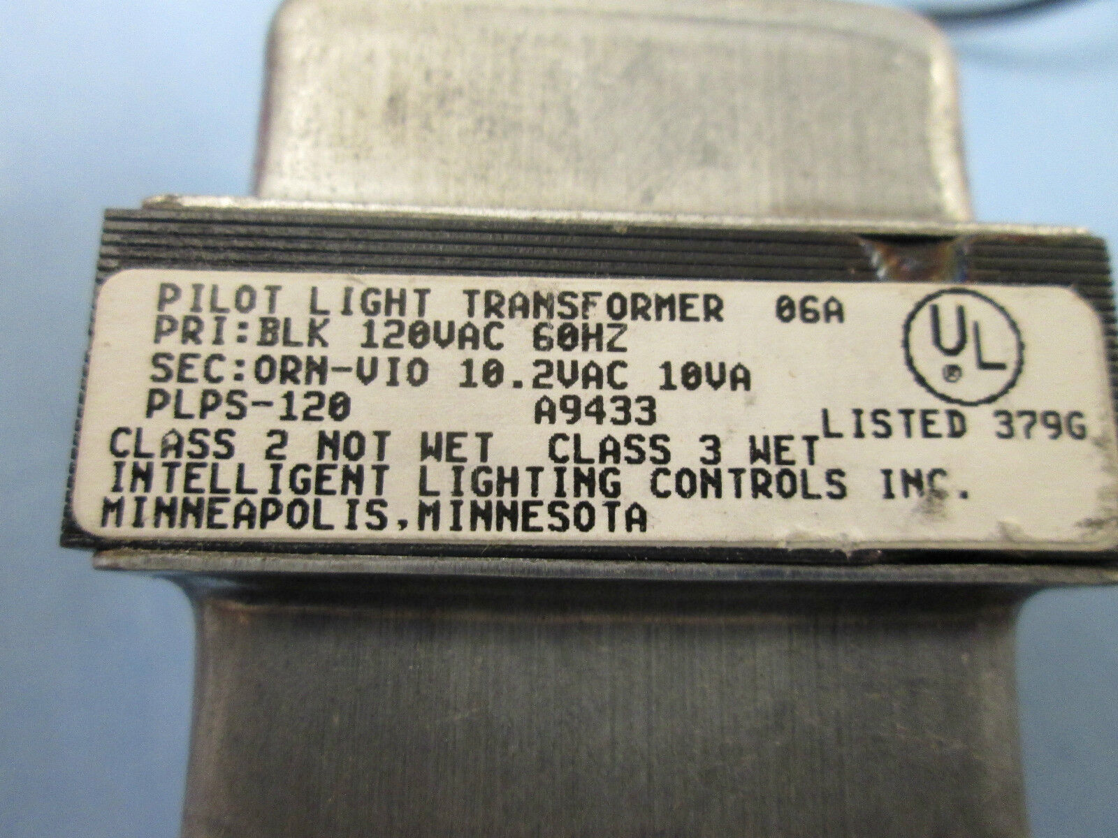 Intelligent Lighting Controls A9433 Class 3  Pilot Light Transformer *Lot of 6*