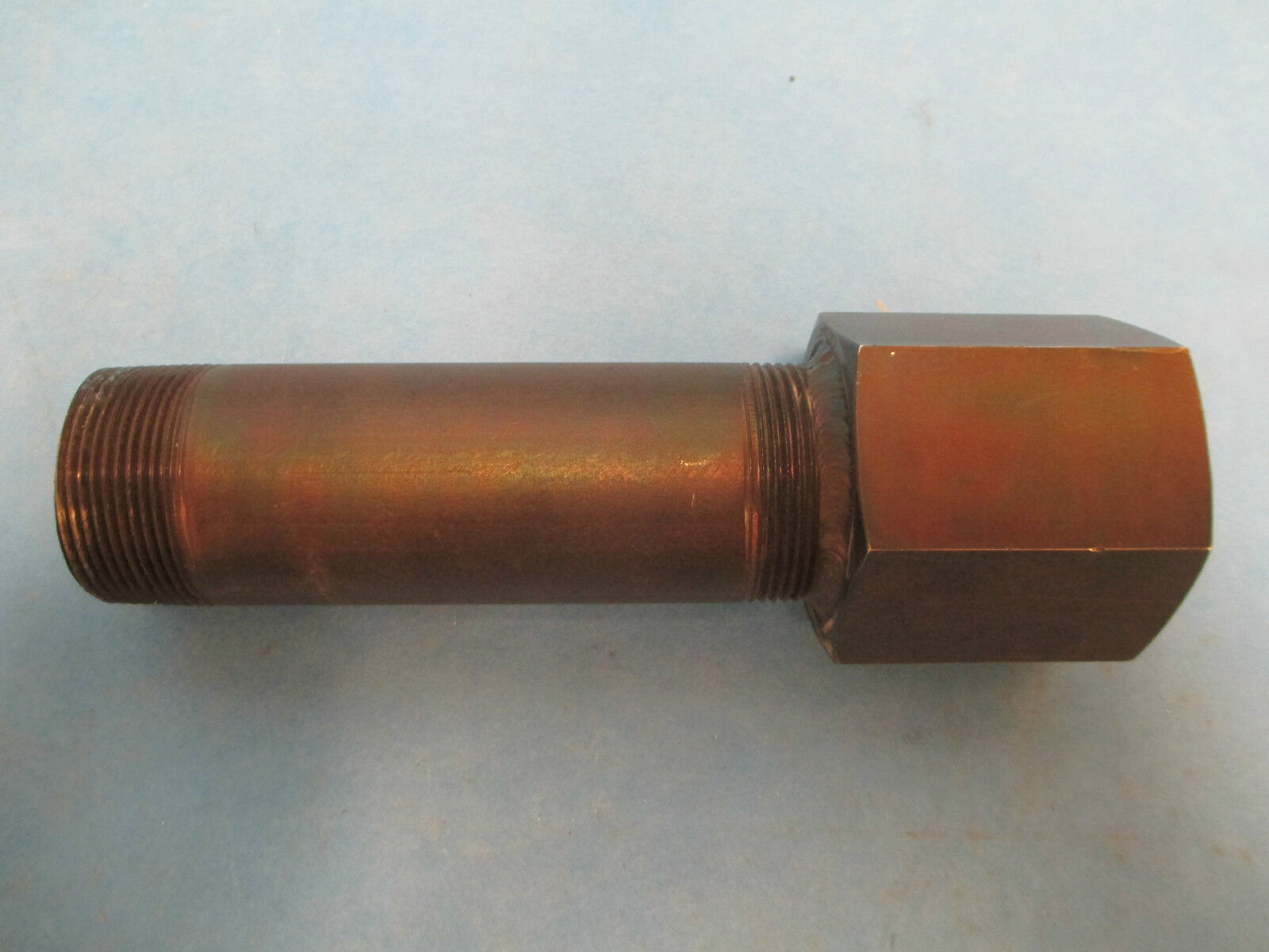 1-1/2" x 7" Pipe Extension, Black Oxice, New Surplus!