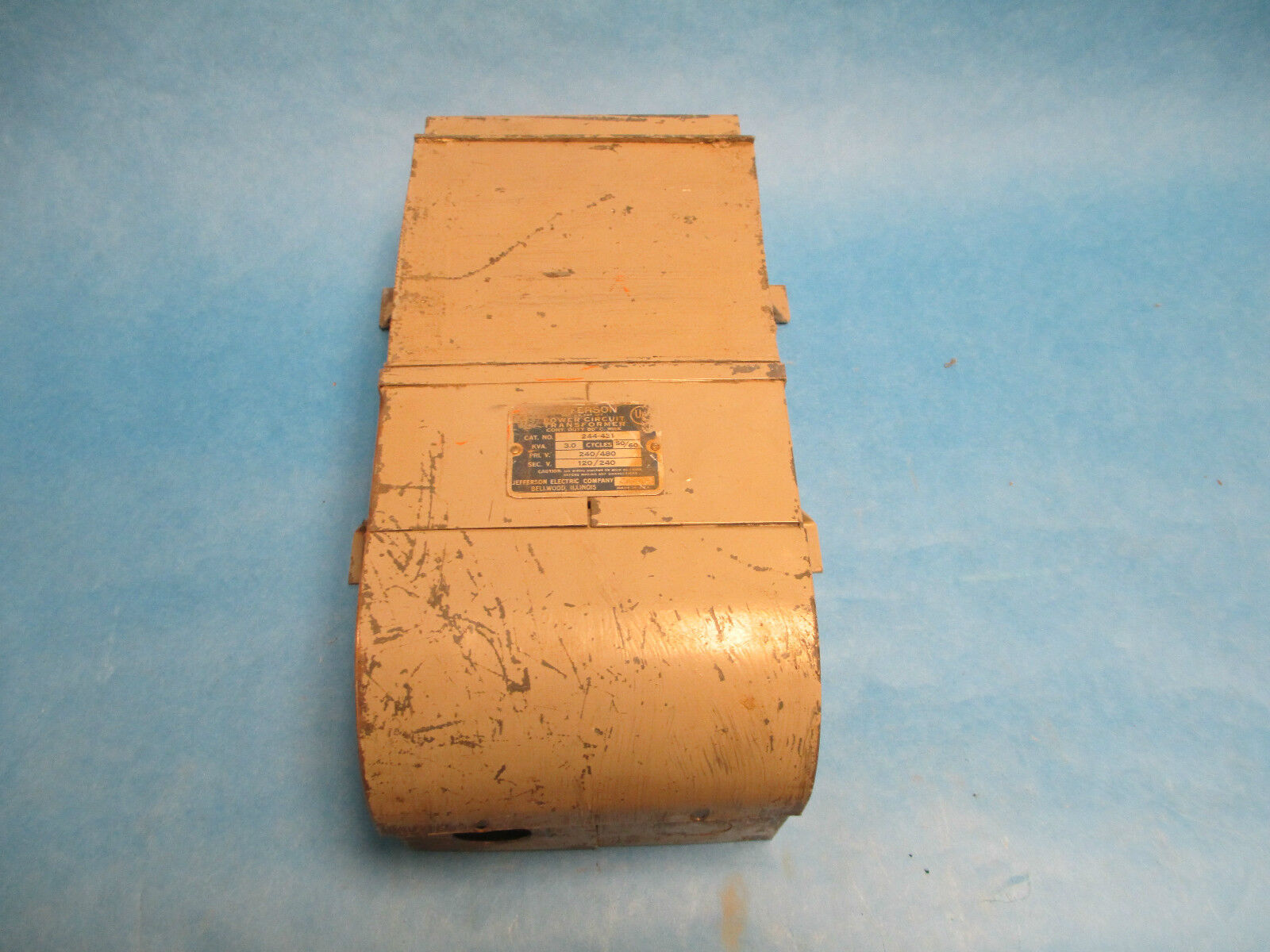 Jefferson Transformer 244-431, 3 KVA 240/480V - 120/240V