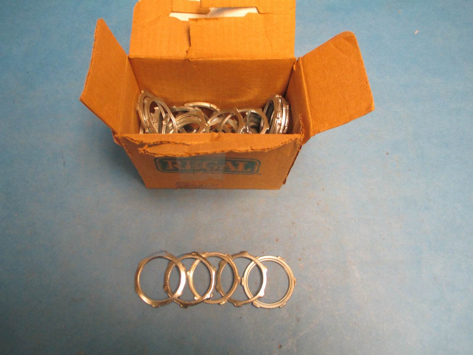 1-1/2" Conduit Locknuts, *Approx 50* New Surplus